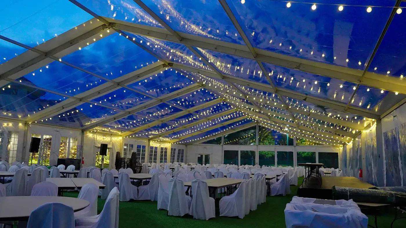Clear Top Frame Tent Rental - 5