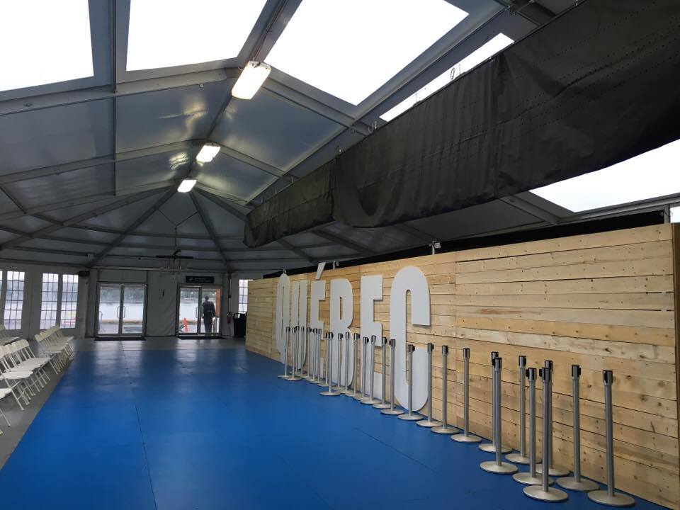 Snow Loaded Structure Tent