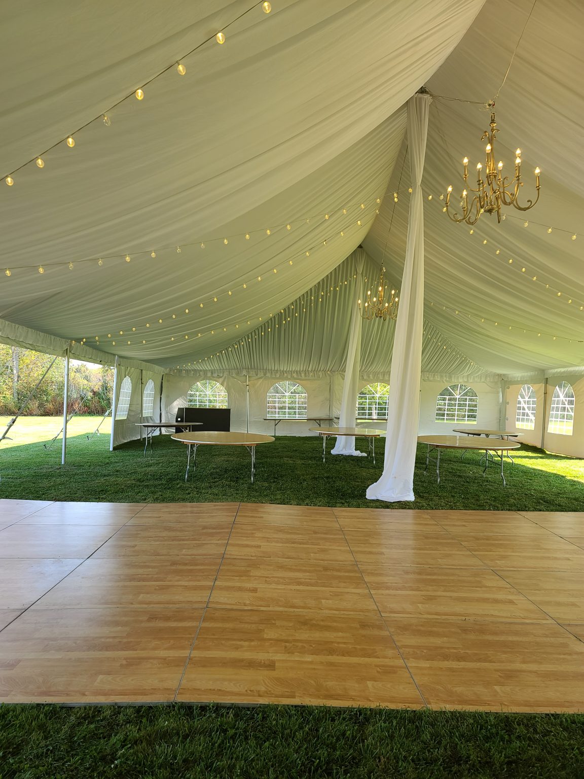 Tent Liner 30x60 Frame Tent Hip End Knight's Tent Rental