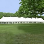 40x180 High Peak Pole Tent Rental