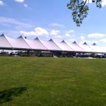 40x200 High Peak Pole Tent Rental