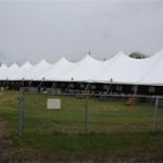 40x220 High Peak Pole Tent Rental