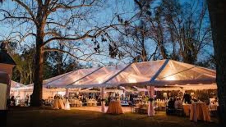 Clear Top Frame Tent Rental | Knight’s Tent & Party Rental
