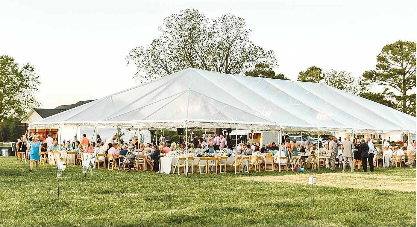 Clear Top Frame Tent Rental | Knight’s Tent & Party Rental