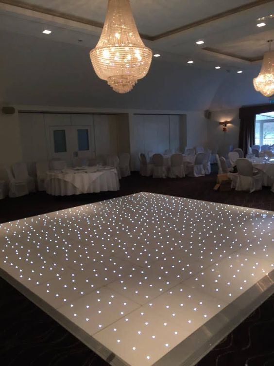 White Dance Floor